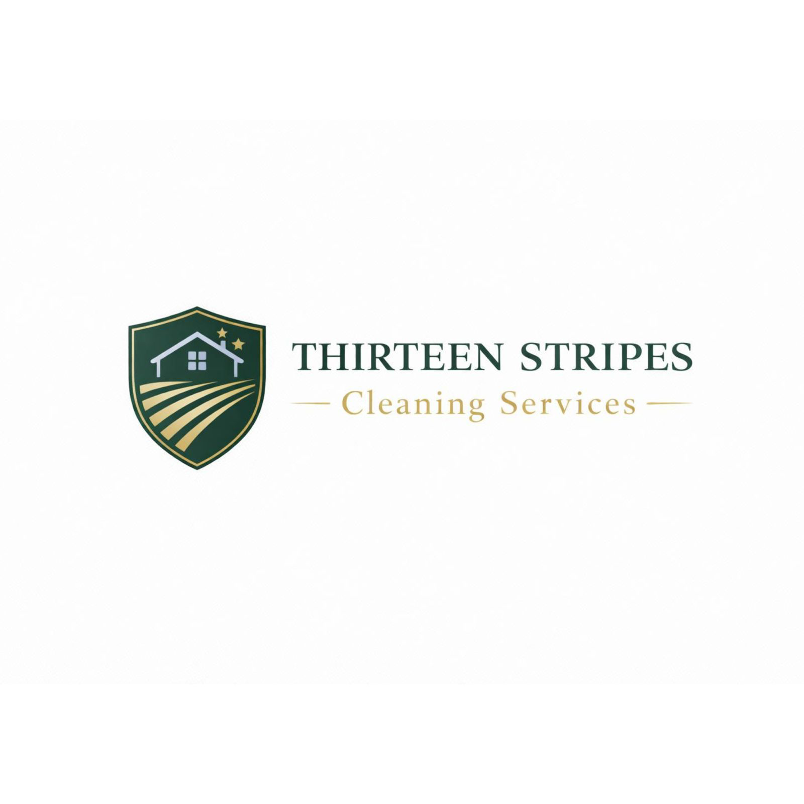 13 Stripes Cleaning, LLC Logo